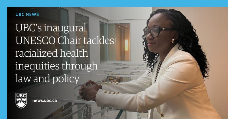 The First UNESCO Chair to be Housed at the Peter A. Allard School of Law